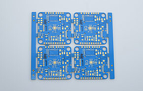 6层蓝油通孔PCB板