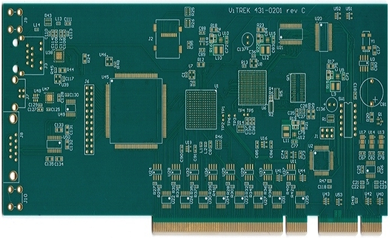 6层显卡金手指PCB板
