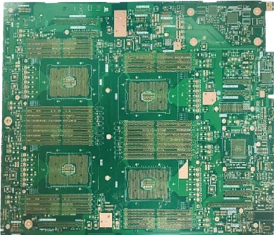 14层二阶HDI板 | TU-863+材质 沉金表面处理