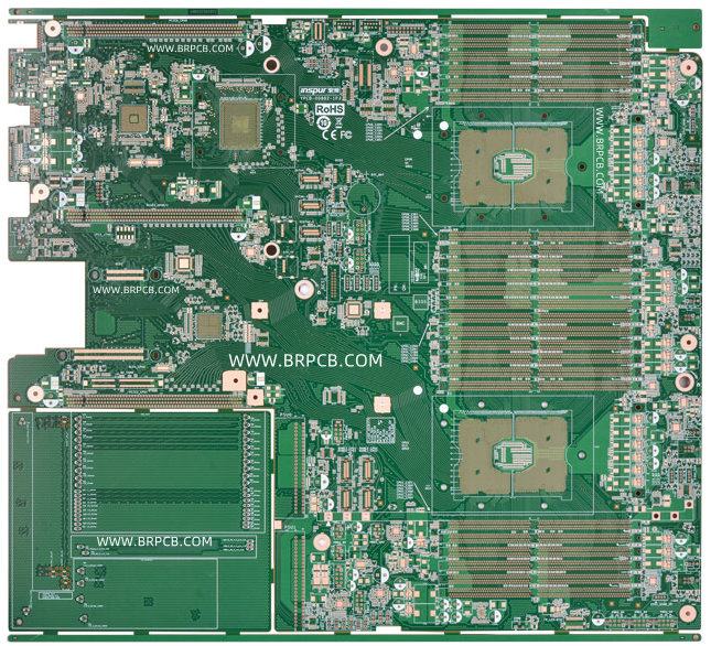 12层三阶HDI板 | IT-170GT材质 沉金表面处理