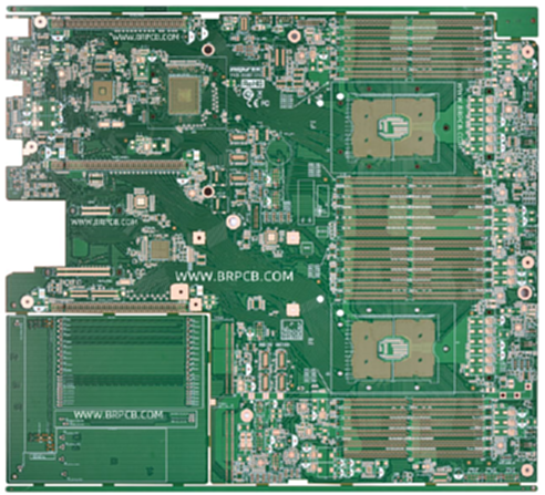 12层三阶HDI板 | IT-170GT材质 沉金表面处理