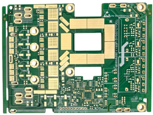 14L 阶梯厚铜板（S1000-2+沉金2U" 盲埋孔/控深锣）