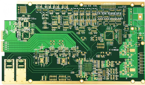 12 层医疗器械通孔板 PCB