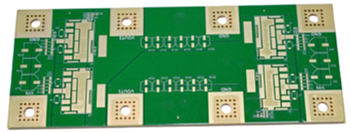 12层嵌铜块PCB大功率电源模块板