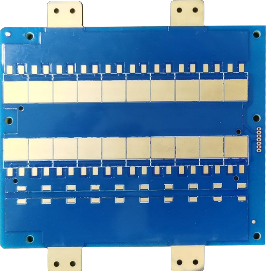 单层嵌铜块PCB充电桩板