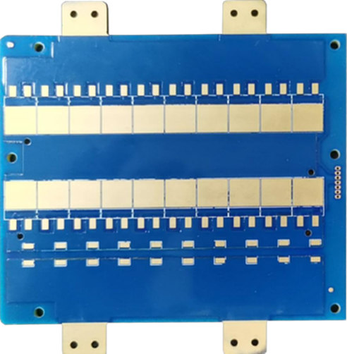 单层嵌铜块PCB充电桩板