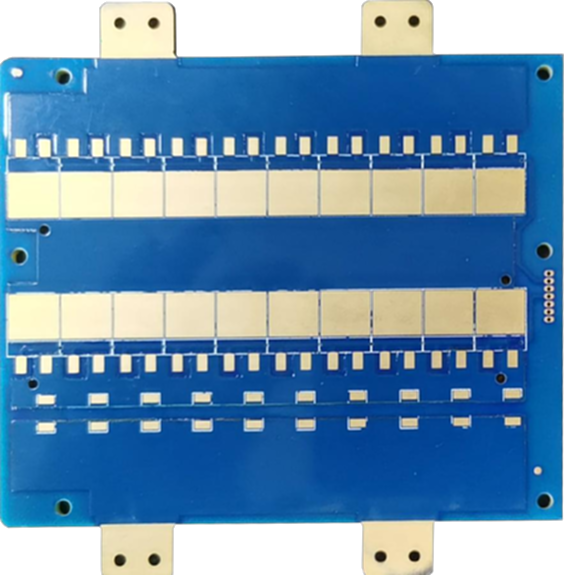单层嵌铜块PCB充电桩板