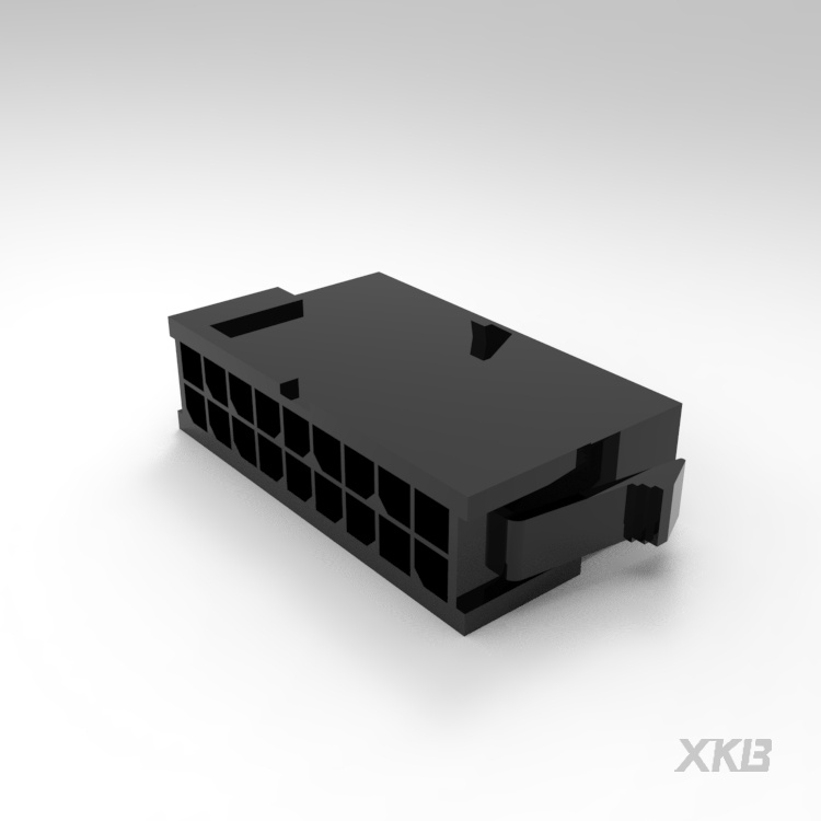 X3025HF-2x09G-N2_胶壳(线对板/线对线)