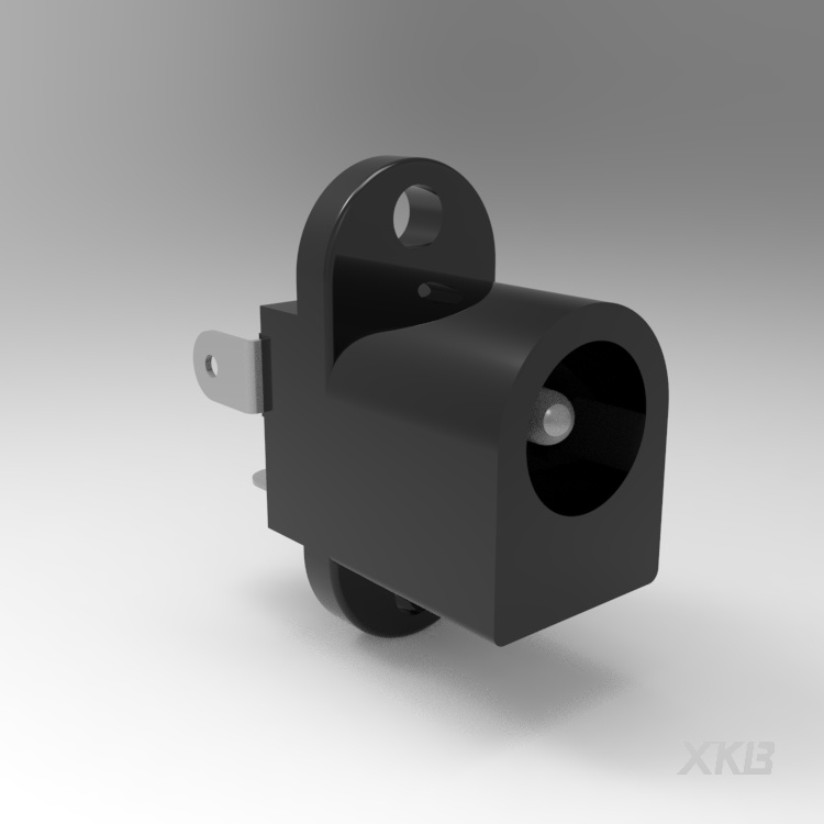 DC-017-2.5A-2.0_DC电源连接器