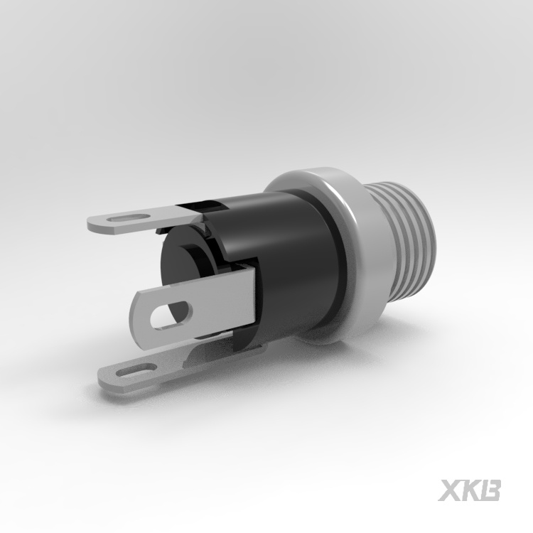 DC-025M-5A-2.5_DC电源连接器