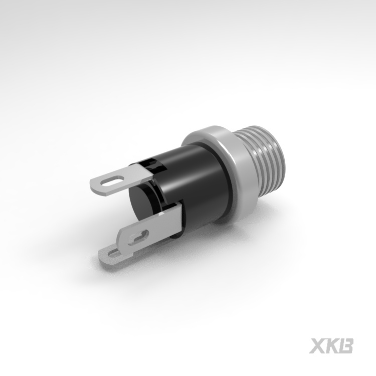 DC-025M-5A-2.0_DC电源连接器