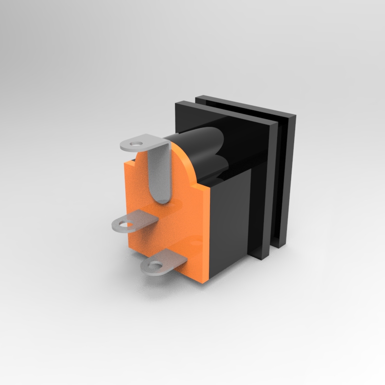 DC-015-2.5A-2.5_DC电源连接器