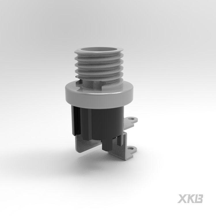 DC-025LM-5A-2.0_DC电源连接器