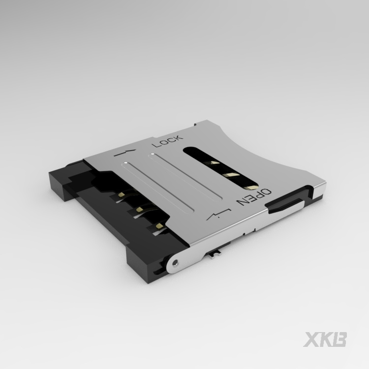 XKNANO-1308_SIM卡连接器